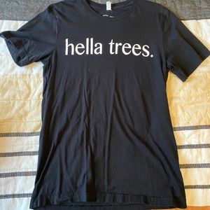 Wish You Were Northwest Hella Trees shirt